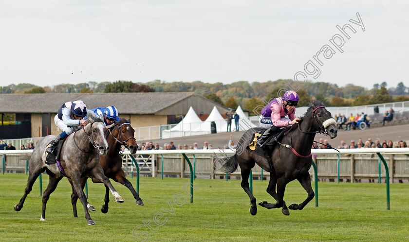 Azure-Blue-0003 
 AZURE BLUE (Paul Mulrennan) wins The British Stallion Studs EBF Premier Fillies Handicap
Newmarket 22 Sep 2022 - Pic Steven Cargill / Racingfotos.com