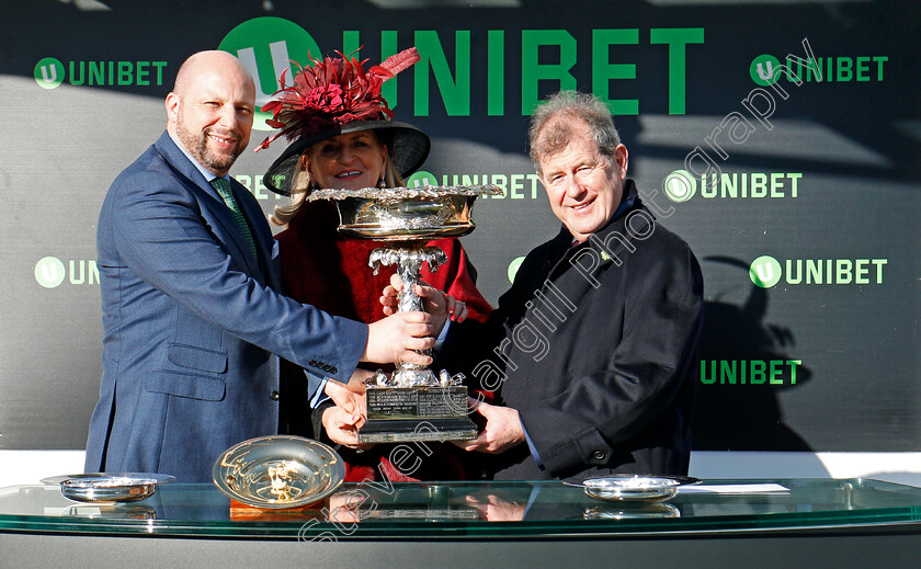 Buveur-D Air-0013 
 Presentation to J P McManus for The Unibet Champion Hurdle won by BUVEUR D'AIR Cheltenham 13 Mar 2018 - Pic Steven Cargill / Racingfotos.com