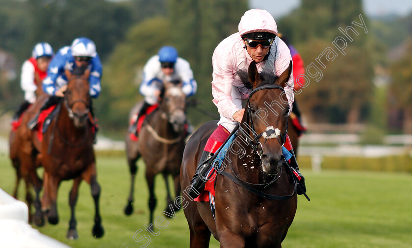 Too-Darn-Hot-0007 
 TOO DARN HOT (Frankie Dettori) wins The Slug And Lettuce 2-4-1 Tanqueray Thursdays EBF Maiden Stakes
Sandown 9 Aug 2018 - Pic Steven Cargill / Racingfotos.com