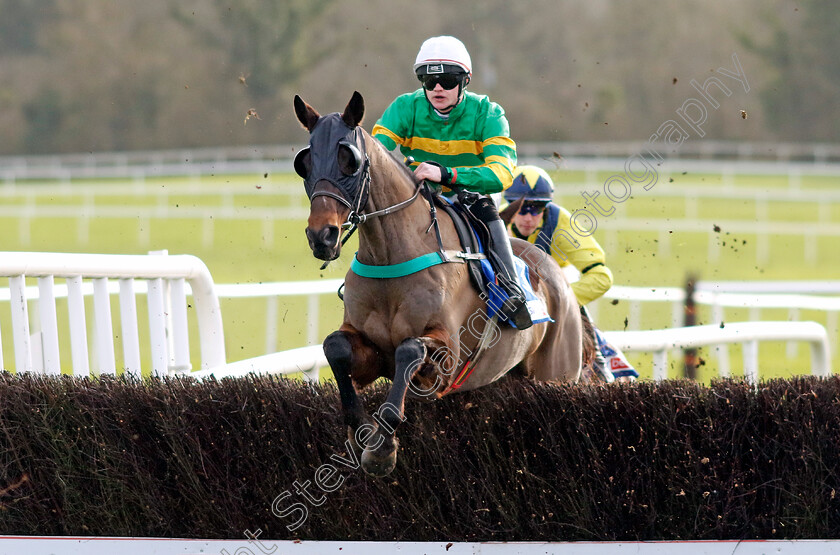 Enjoy-d Allen-0001 
 ENJOY D'ALLEN (E Finegan)
Punchestown 12 Jan 2025 - Pic Steven Cargill / Racingfotos.com