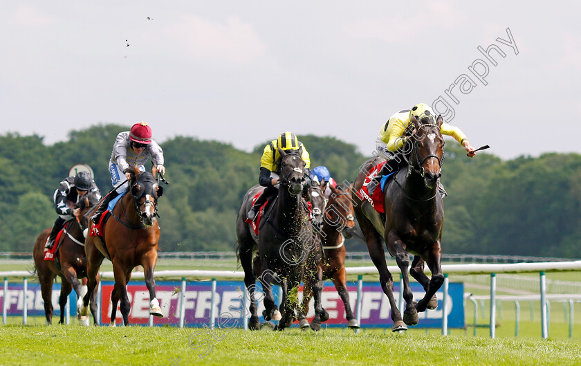 Inisherin-0005 
 INISHERIN (Tom Eaves) wins The Betfred Sandy Lane Stakes
Haydock 25 May 2024 - Pic Steven Cargill / Racingfotos.com