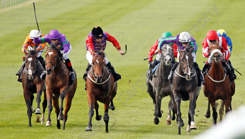 Dogged-0005 
 DOGGED (2nd right, Tom Marquand) beats CLOUD DRIFT (centre) in The First Call Traffic Management Nursery
Newmarket 26 Sep 2019 - Pic Steven Cargill / Racingfotos.com