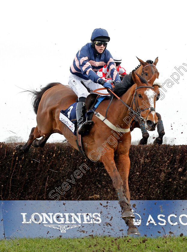 Full-Back-0001 
 FULL BACK (Joshua Moore)
Ascot 20 Feb 2021 - Pic Steven Cargill / Racingfotos.com