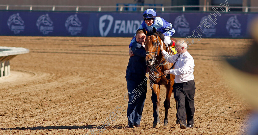 Magnum-Force-0007 
 MAGNUM FORCE (Colin Keane) winner of the Breeders' Cup Juvenile Turf Sprint
Del Mar USA 1 Nov 2024 - Pic Steven Cargill / Racingfotos.com