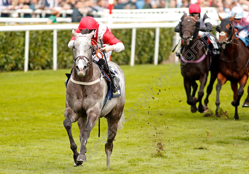 Spring-Loaded-0004 
 SPRING LOADED (Joey Haynes) wins The William Hill Portland Handicap Doncaster 16 Sep 2017 - Pic Steven Cargill / Racingfotos.com