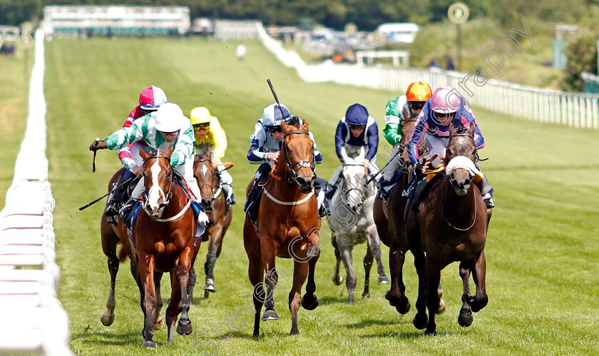 Adaay-In-Devon-0003 
 ADAAY IN DEVON (left, Silvestre de Sousa) beats FLORA OF BERMUDA (right) and NIGHTEYES (centre) in The Betmgm It's Showtime Scurry Stakes
Sandown 15 Jun 2024 - Pic Steven Cargill / Racingfotos.com