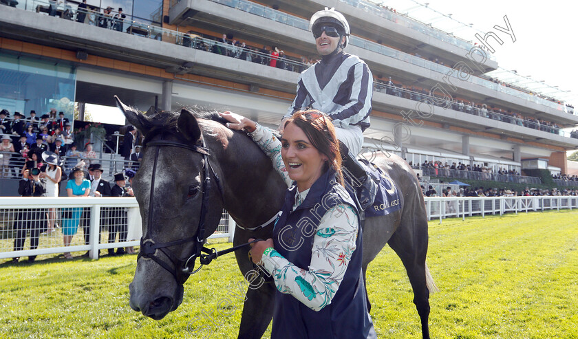 Alpha-Centauri-0010 
 ALPHA CENTAURI (Colm O'Donoghue) after The Coronation Stakes
Royal Ascot 22 Jun 2018 - Pic Steven Cargill / Racingfotos.com