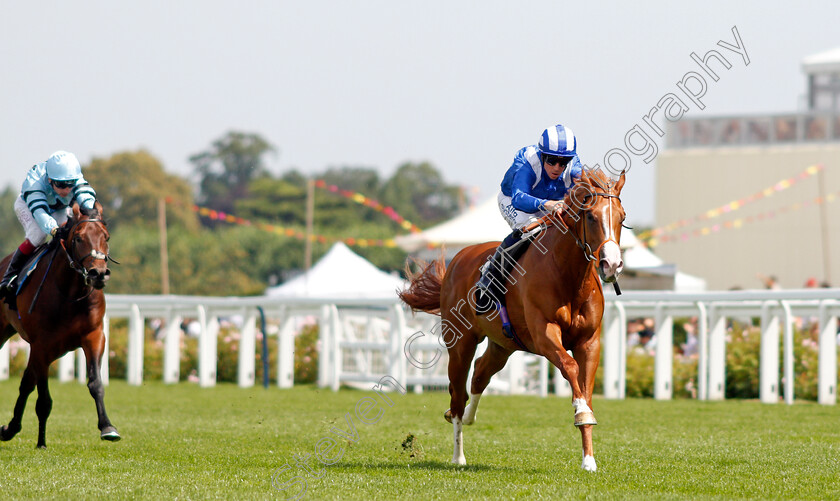 Ehraz-0003 
 EHRAZ (Jim Crowley) wins The Anders Foundation British EBF Crocker Bulteel Maiden Stakes
Ascot 23 Jul 2021 - Pic Steven Cargill / Racingfotos.com