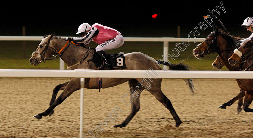 Cappananty-Con-0005 
 CAPPANANTY CON (Robert Winston) wins The Bet totequadpot At betfred.com Handicap Chelmsford 7 Dec 2017 - Pic Steven Cargill / Racingfotos.com