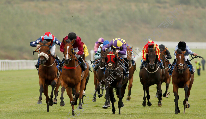 Honourbound-0002 
 HONOURBOUND (2nd left, Hayley Turner) beats DINSDALE (centre) TIME TO SEA (left) and PEPPER STREET (right) in The Download The At The Races Ipad App Handicap
Ffos Las 14 Aug 2018 - Pic Steven Cargill / Racingfotos.com