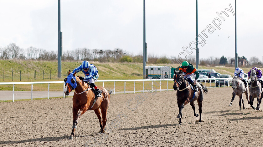 Boasty-0001 
 BOASTY (Stevie Donohoe) wins The Paul Delaney Retires Today Handicap
Chelmsford 31 Mar 2022 - Pic Steven Cargill / Racingfotos.com