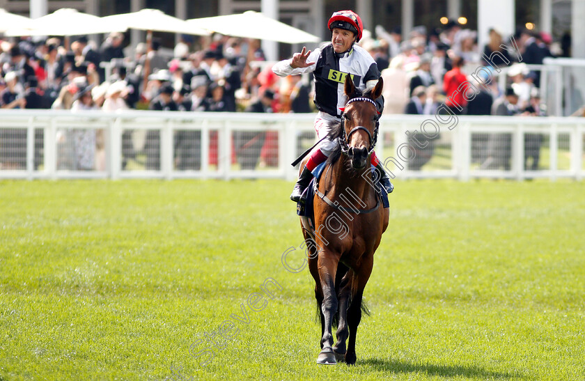 Star-Catcher-0008 
 STAR CATCHER (Frankie Dettori) after The Ribblesdale Stakes
Royal Ascot 20 Jun 2019 - Pic Steven Cargill / Racingfotos.com