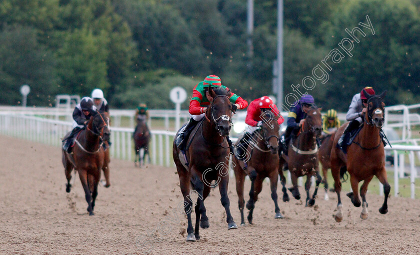 Aljari-0003 
 ALJARI (Luke Morris) wins The Wolverhampton Holiday Inn Novice Stakes
Wolverhampton 17 Jul 2019 - Pic Steven Cargill / Racingfotos.com