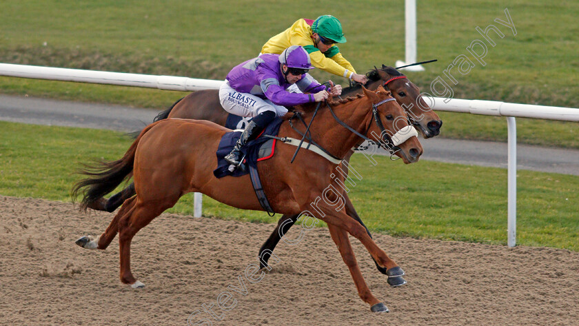 Enlightenment-0004 
 ENLIGHTENMENT (Jack Mitchell) wins The Play Coral Racing Super Series For Free Handicap
Wolverhampton 12 Mar 2022 - Pic Steven Cargill / Racingfotos.com