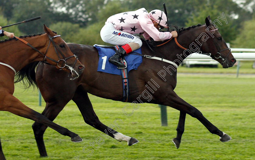 Champagne-Marengo-0007 
 CHAMPAGNE MARENGO (Andrea Atzeni) wins The Download The Mansionbet App Handicap
Nottingham 16 Jul 2019 - Pic Steven Cargill / Racingfotos.com