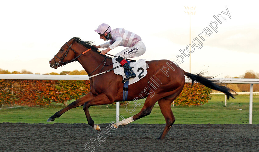 Aratus-0006 
 ARATUS (Adam Kirby) wins The British EBF Future Stayers Maiden Stakes
Kempton 2 Nov 2020 - Pic Steven Cargill / Racingfotos.com