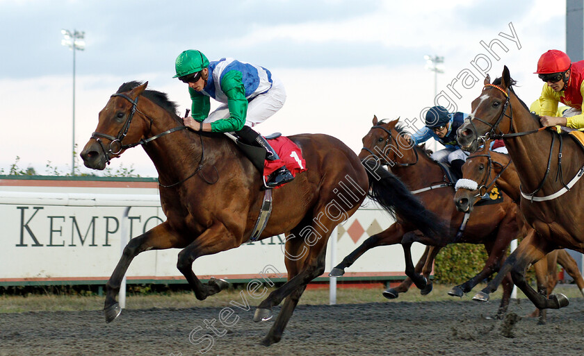 Extra-Large-0002 
 EXTRA LARGE (James Doyle) wins The Charlotte Wetherell 21st Birthday Handicap
Kempton 15 Aug 2018 - Pic Steven Cargill / Racingfotos.com