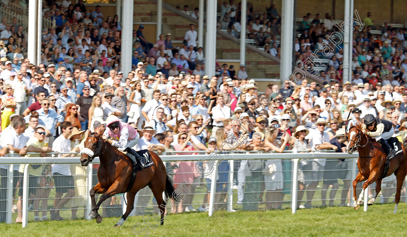 Topanga-0007 
 TOPANGA (Adrie de Vries) wins The Wackenhut Fillies Cup (Listed Race)
Baden-Baden 31 Aug 2024 - Pic Steven Cargill / Racingfotos.com