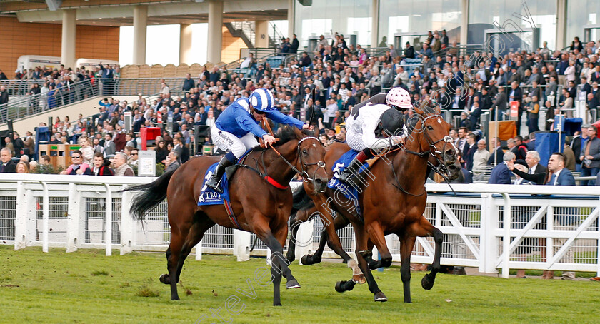 Mukalal-0001 
 MUKALAL (left, Jim Crowley) beats TRIBUTE ACT (right) in The Troy Asset Management Handicap Ascot 6 Oct 2017 - Pic Steven Cargill / Racingfotos.com