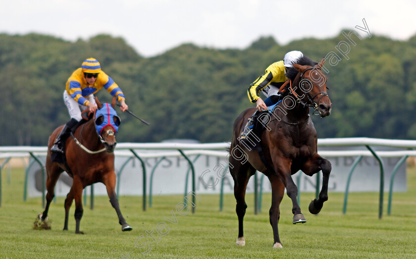 Aristobulus-0004 
 ARISTOBULUS (Daniel Muscutt) wins The Moorgate Training Nursery Handicap
Nottingham 10 Aug 2021 - Pic Steven Cargill / Racingfotos.com