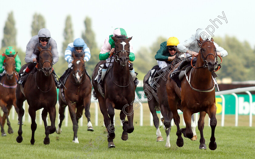 Indian-Sounds-0001 
 INDIAN SOUNDS (Joe Fanning) beats COOL REFLECTION (centre) in The bet365 Novice Stakes
Newbury 21 Jul 2018 - Pic Steven Cargill / Racingfotos.com