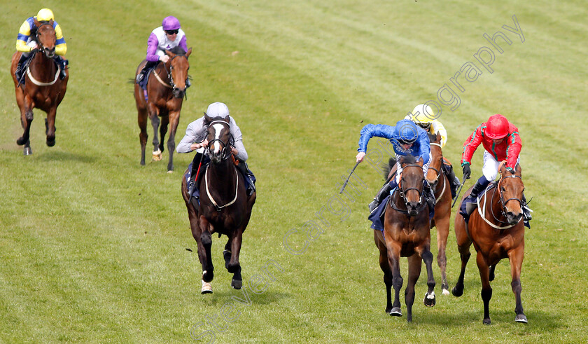 Companion-0004 
 COMPANION (right, Silvestre De Sousa) beats QUIET PLACE (centre) and ENDLESS JOY (left) in The EBF Stallions Maiden Fillies Stakes
Yarmouth 23 Apr 2019 - Pic Steven Cargill / Racingfotos.com