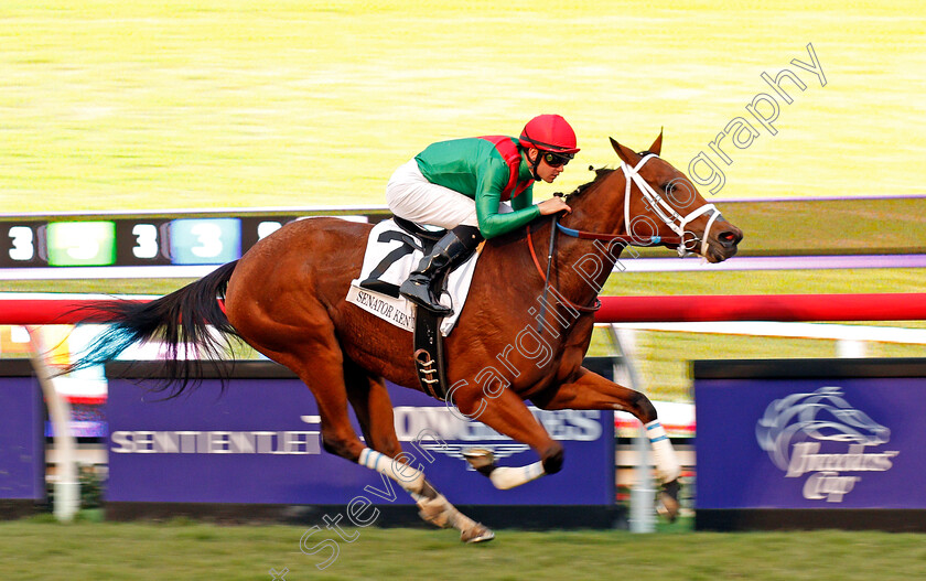 Belvoir-Bay-0002 
 BELVOIR BAY (Flavien Prat) wins The Senator Ken Maddy Stakes, Del Mar USA 3 Nov 2017 - Pic Steven Cargill / Racingfotos.com