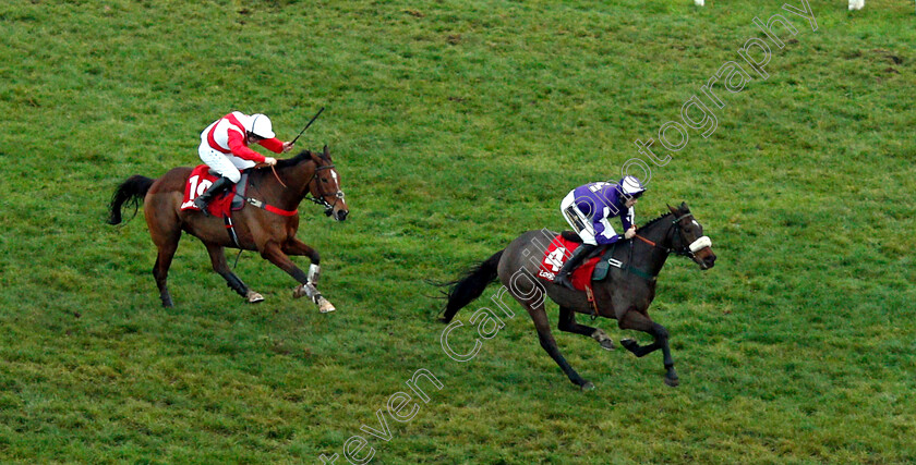 Lady-Buttons-0001 
 LADY BUTTONS (Adam Nicol) beats SHEAR ROCK (left) in The Ladbrokes In Memory Of Tara Von Ihering Handicap Chase
Newbury 1 Dec 2018 - Pic Steven Cargill / Racingfotos.com