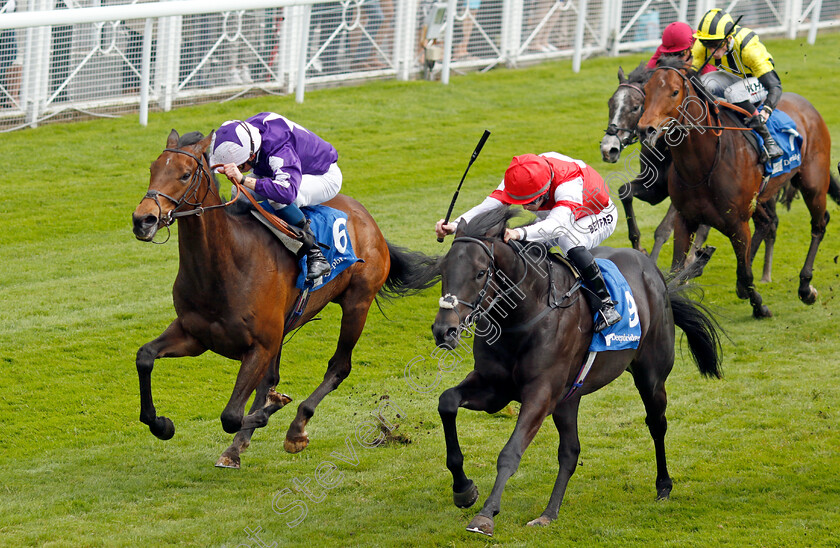 Surely-Not-0001 
 SURELY NOT (left, William Buick) beats SELF ACLAIM (right) in the Deepbridge Capital Handicap
Chester 11 May 2023 - Pic Steven Cargill / Racingfotos.com