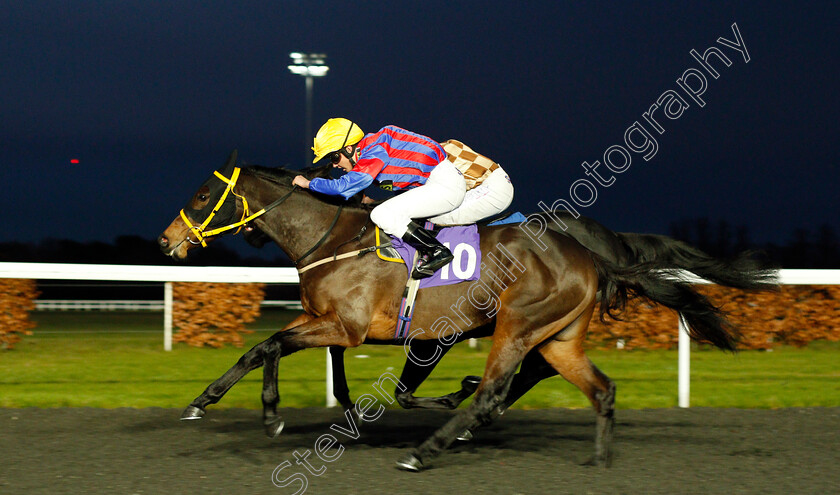 Cristal-Pallas-Cat-0004 
 CRISTAL PALLAS CAT (Rhiain Ingram) wins The Better Odds With Matchbook Nursery Kempton 13 Dec 2017 - Pic Steven Cargill / Racingfotos.com