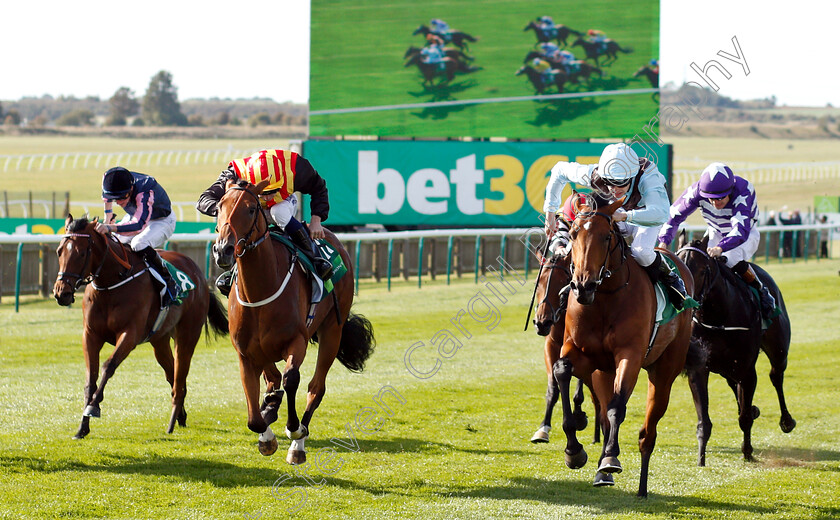 Fairyland-0003 
 FAIRYLAND (right, Donnacha O'Brien) beats THE MACKEM BULLET (left) in The Juddmonte Cheveley Park Stakes
Newmarket 29 Sep 2018 - Pic Steven Cargill / Racingfotos.com