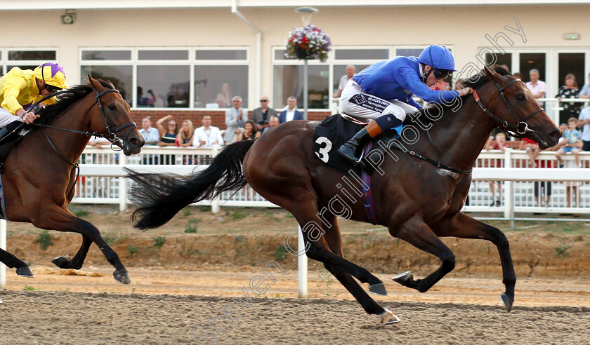 Piece-Of-History-0004 
 PIECE OF HISTORY (David Egan) wins The Hills Prospect Simply The Best Novice Stakes
Chelmsford 24 Jul 2018 - Pic Steven Cargill / Racingfotos.com