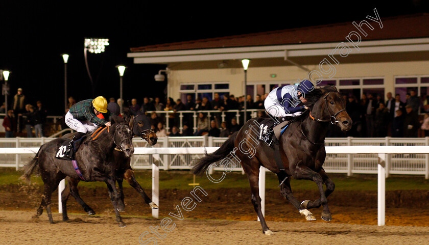 Bowerman-0002 
 BOWERMAN (Jack Mitchell) wins The Bet toteexacta At betfred.com Handicap Chelmsford 7 Dec 2017 - Pic Steven Cargill / Racingfotos.com