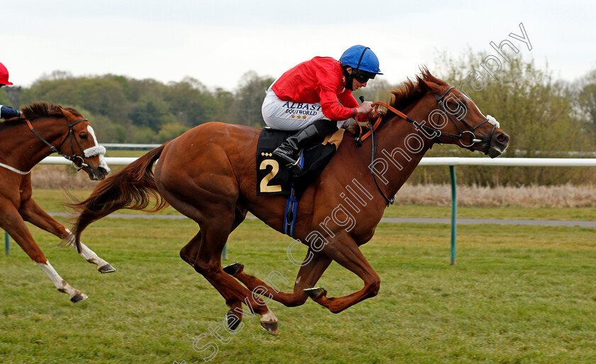 Lights-On-0007 
 LIGHTS ON (Ryan Moore) wins The British Stallion Studs EBF Fillies Handicap
Nottingham 27 Apr 2021 - Pic Steven Cargill / Racingfotos.com