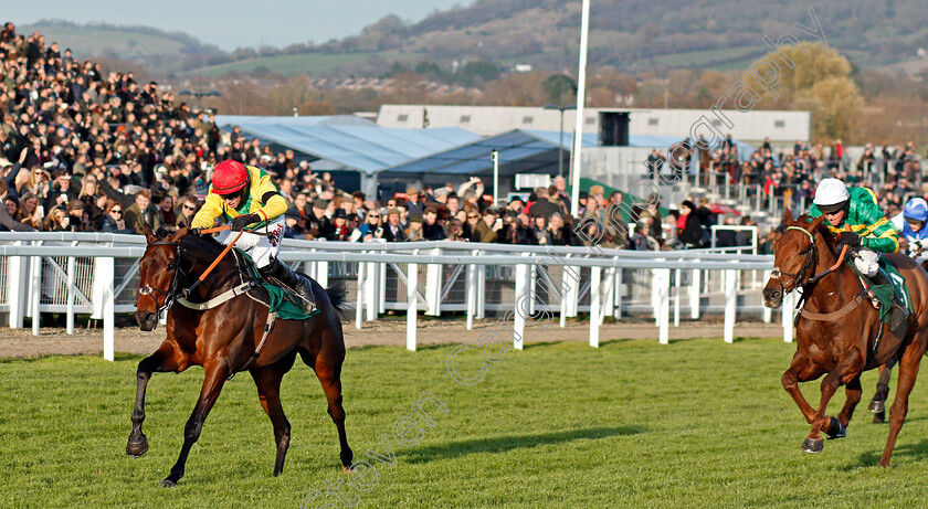 Finian s-Oscar-0001 
 FINIAN'S OSCAR (Bryan Cooper) wins The Steel Plate And Sections Novices Chase Cheltenham 17 Nov 2017 - Pic Steven Cargill / Racingfotos.com