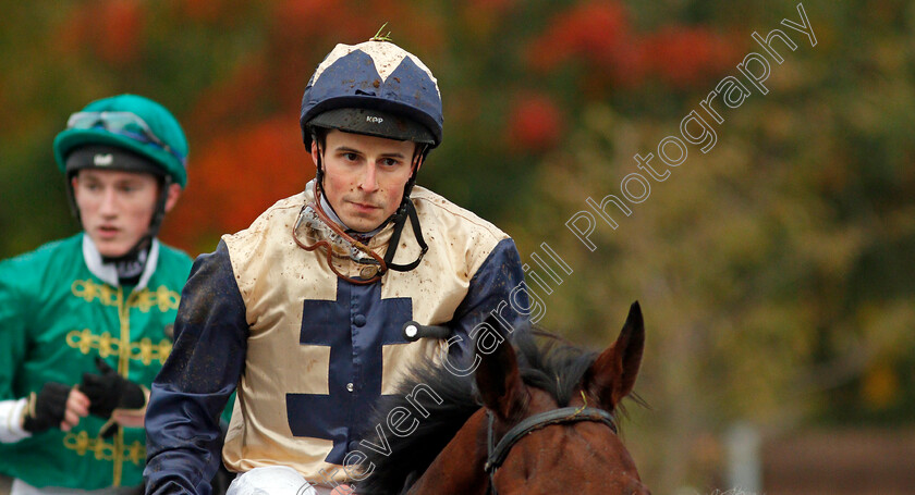 William-Buick-0005 
 WILLIAM BUICK after winning The @leicesterraces EBF Novice Stakes on RHYTHM N ROCK
Leicester 12 Oct 2021 - Pic Steven Cargill / Racingfotos.com