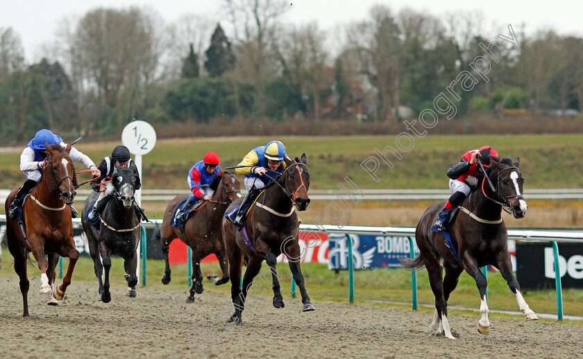 Hey-Ho-Let s-Go-0002 
 HEY HO LET'S GO (right, Angus Villiers) beats LETHAL BLAST (centre) and DUBAI PARADISE (left) in The Heed Your Hunch At Betway Handicap
Lingfield 26 Mar 2021 - Pic Steven Cargill / Racingfotos.com