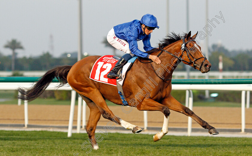 Barney-Roy-0007 
 BARNEY ROY (William Buick) wins The Jebel Hatta
Meydan 7 Mar 2020 - Pic Steven Cargill / Racingfotos.com