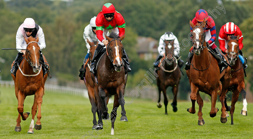 Etonian-0007 
 ETONIAN (centre, Pat Dobbs) beats APOLLO ONE (left) and KING VEGA (right) in The Betway Solario Stakes
Sandown 23 Aug 2020 - Pic Steven Cargill / Racingfotos.com