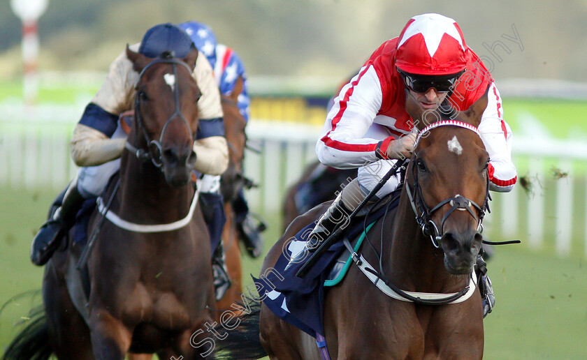 Central-City-0002 
 CENTRAL CITY (Ted Durcan) wins The Clipper Logistics Leger Legends Classified Stakes
Doncaster 12 Sep 2018 - Pic Steven Cargill / Racingfotos.com