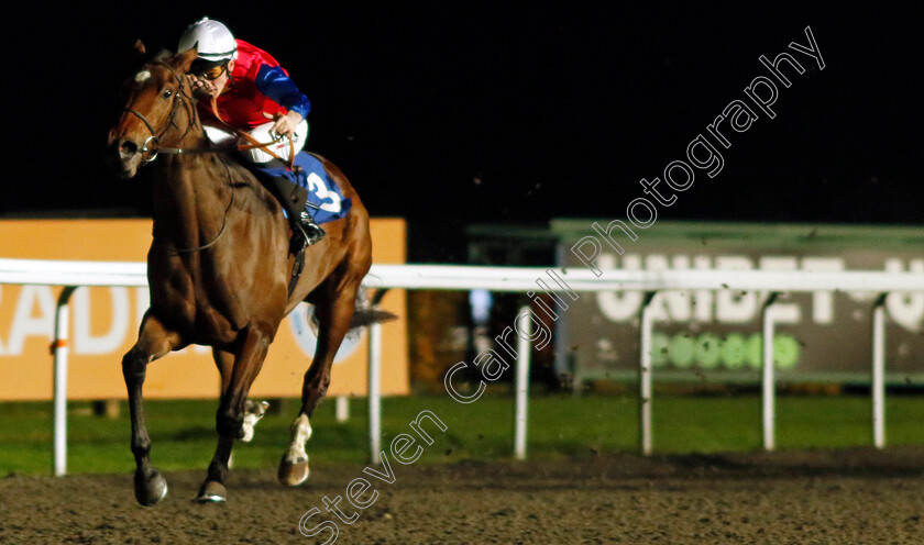 Ejaabiyah-0006 
 EJAABIYAH (David Egan) wins The Unibet British Stallion Studs EBF Fillies Novice Stakes
Kempton 15 Nov 2023 - Pic Steven Cargill / Racingfotos.com