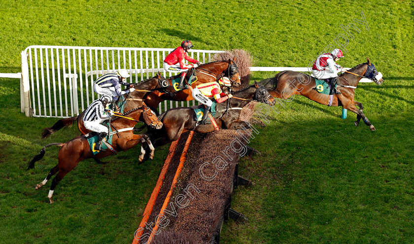 Sir-Jack-Yeats-0006 
 SIR JACK YEATS (right, James Bowen) leads PRINCETON ROYALE (centre) and FIXED RATE (left) in The Download The At The Races App Handicap Chase
Fakenham 16 Oct 2020 - Pic Steven Cargill / Racingfotos.com