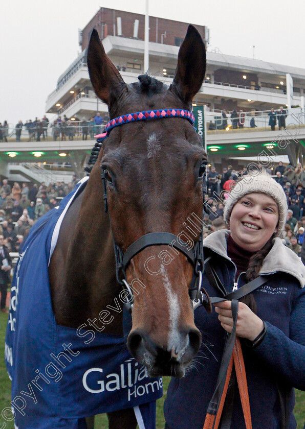 Paisley-Park-0011 
 PAISLEY PARK after the galliardhomes.com Cleeve Hurdle
Cheltenham 25 Jan 2020 - Pic Steven Cargill / Racingfotos.com