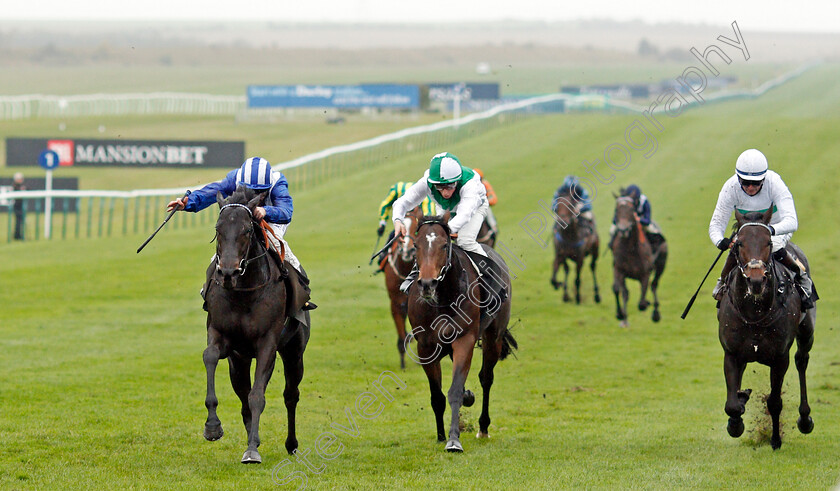 Mutasaabeq-0001 
 MUTASAABEQ (Dane O'Neill) wins The Download The Mansionbet App Novice Stakes
Newmarket 21 Oct 2020 - Pic Steven Cargill / Racingfotos.com