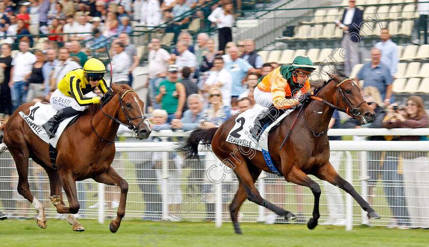 Honey-Star-0002 
 HONEY STAR (Ronan Thomas) wins The Prix de la Cauviniere
Deauville 3 Aug 2024 - Pic Steven Cargill / Racingfotos.com