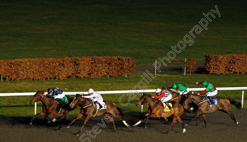 Rangali-Island-0002 
 RANGALI ISLAND (Callum Shepherd) beats KING'S SLIPPER (centre) and MERCHANT OF VENICE (2nd right) in The 32Red Handicap
Kempton 29 Jan 2020 - Pic Steven Cargill / Racingfotos.com