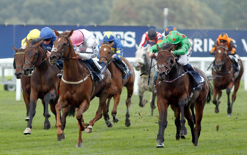 What-A-Welcome-0002 
 WHAT A WELCOME (left, Joey Haynes) beats NEVER SURRENDER (right) in The Canaccord Genuity Gordon Carter Handicap
Ascot 5 Oct 2018 - Pic Steven Cargill / Racingfotos.com