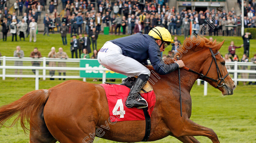 Crystal-Hope-0008 
 CRYSTAL HOPE (William Buick) wins The Nordoff Robbins David Enthoven Memorial Fillies Novice Stakes Sandown 27 Apr 2018 - Pic Steven Cargill / Racingfotos.com