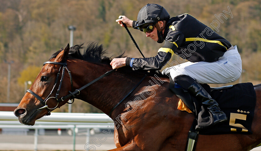 Meng-Tian-0006 
 MENG TIAN (James Doyle) wins The Watch On Racing TV Novice Stakes
Nottingham 17 Apr 2021 - Pic Steven Cargill / Racingfotos.com