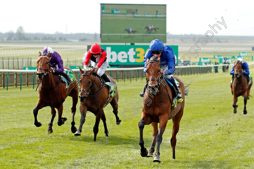 Ottoman-Fleet-0003 
 OTTOMAN FLEET (William Buick) wins The bet365 Earl of Sefton Stakes
Newmarket 18 Apr 2023 - Pic Steven Cargill / Racingfotos.com